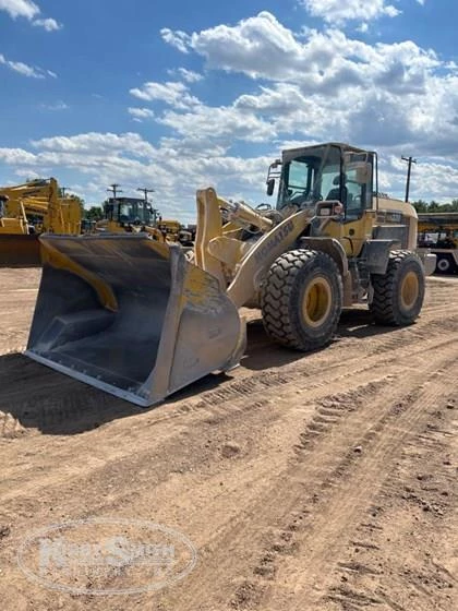 Used Komatsu Loader in yard